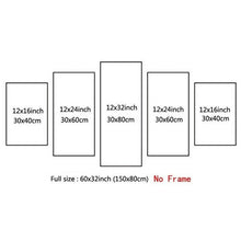  5 Pieces Canvas Art HD Firefighters Pictures For The Living Room - Ineffable Shop