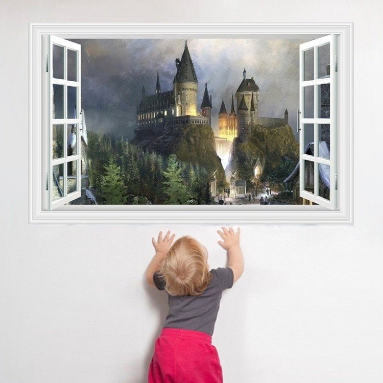 home decor 3D 60*90cm Hogwarts Poster Home Decor - Ineffable Shop