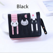  2017 New Women Cute Leather Cat Wallet - Ineffable Shop