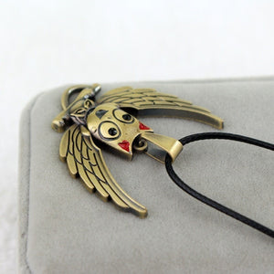 necklace Admissions Notice Envelope Owl Pendant Necklace - Ineffable Shop