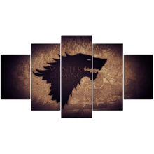 home decor 5 Pieces Game Of Thrones Stark Home Wall Decor - Ineffable Shop