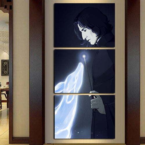 3 Pieces Canvas Painting - Snape Wall Decor