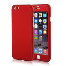 360 ULTRA THIN HARD IPHONE CASE + TEMPERED GLASS