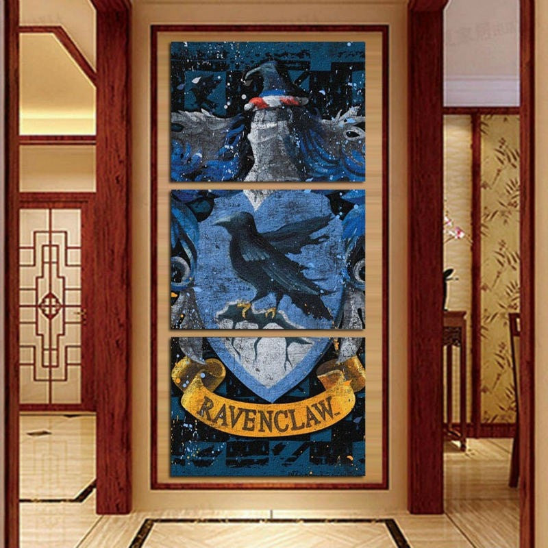 3 Pieces Ravenclaw Badges Wall Decor