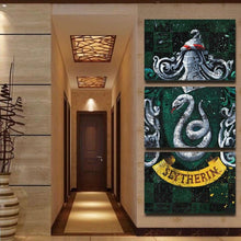 3 Pieces Slytherin Badges Wall Decor